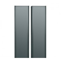 Solid Split Rear Doors for 44 Space DRK Rack Enclosures