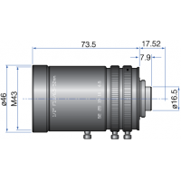 1/3-inch - 1/2-inch Format Manual Iris Vari-focal Zoom Lens