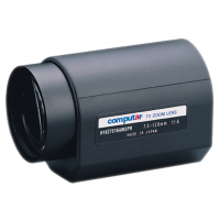 (discontinued) 1/2" 7.5-120mm F1.6 16X Motorized Zoom, Video Auto Iris W/spot, Preset, & Man. Override (C Mount)