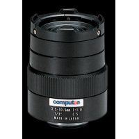 1/3" 3.5-10.5mm F1.0 Varifocal, Manual Iris (CS Mount)