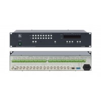 8x8 Composite Video & Balanced Stereo Audio Matrix Switcher